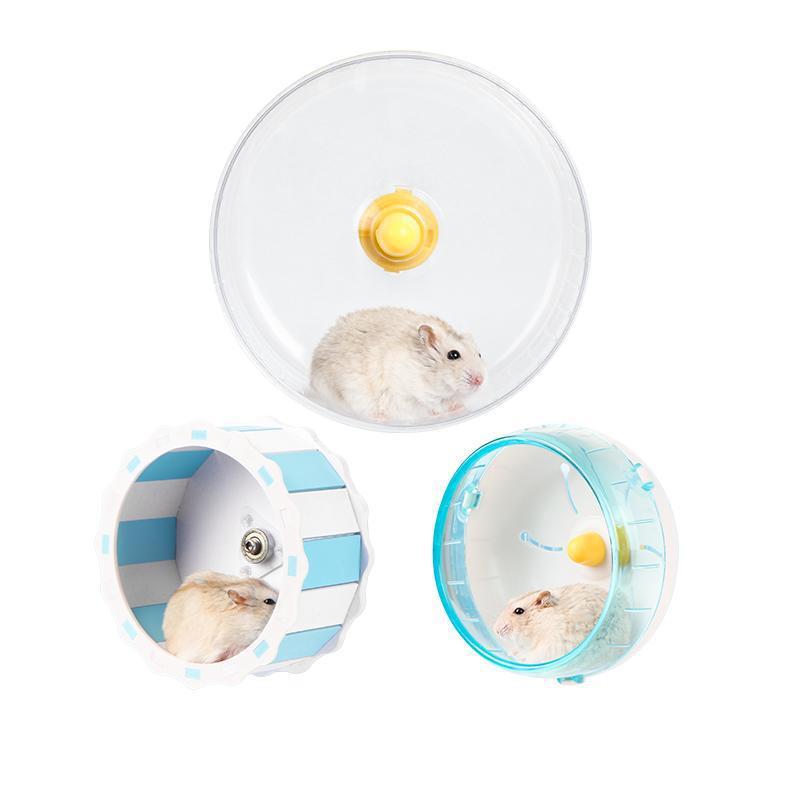 仓鼠跑轮玩具用品透明运动跑球滚轮转轮带支架跑步机厂家直销代发