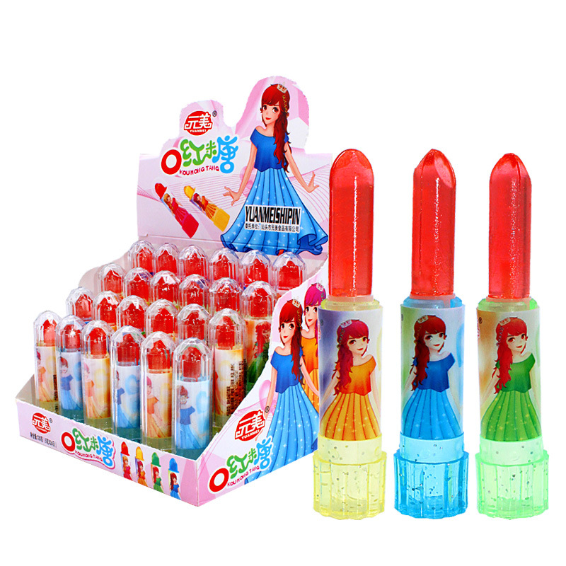 儿童公主卡通唇膏口红糖