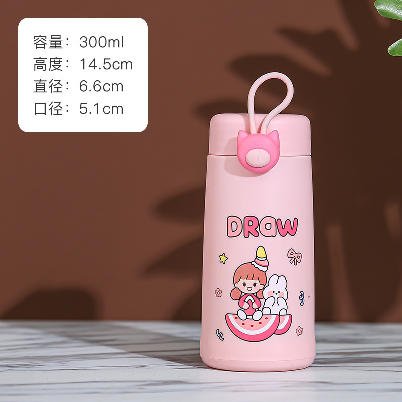 Wholesale Creative Cartoon Glass Ai Meng Cup Gift Advertising Cup Printable Logo Opening Gift Activity Cup Tumbler
