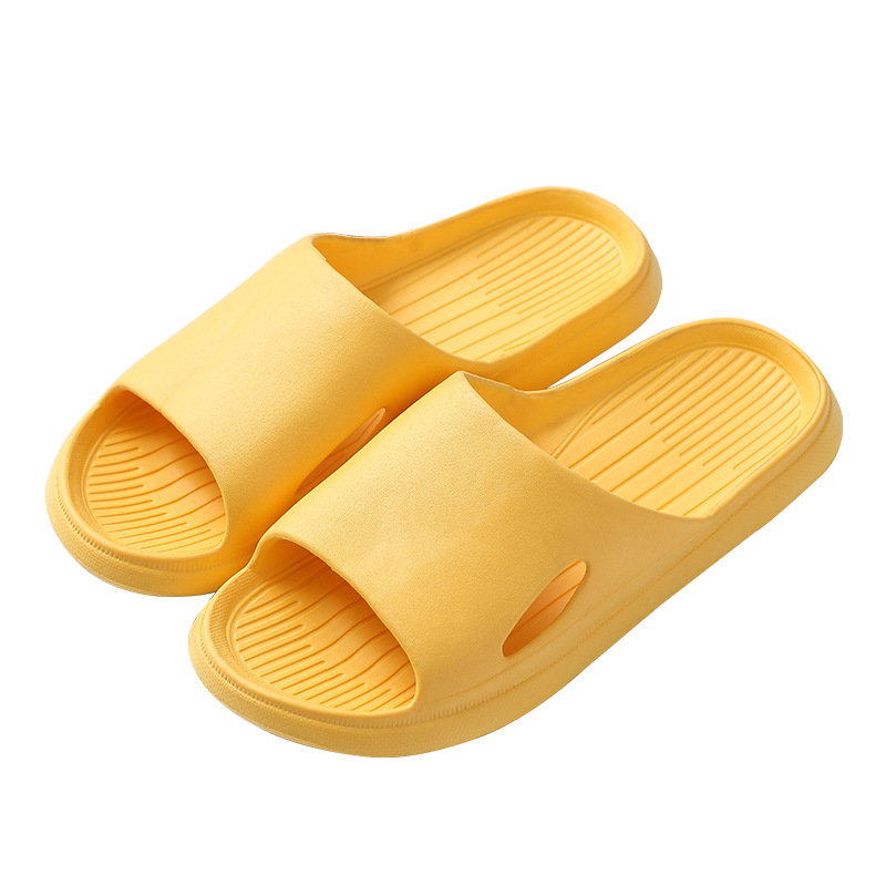 Eva Slip-on Slippers Wholesale Household Non-Slip Deodorant Slippers Women's Summer Indoor and Outdoor Couple Soft Sole Shoes