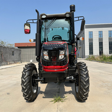 潍坊704-m带暖风驾驶室的农用四轮拖拉机 70马力中型四驱犁地机