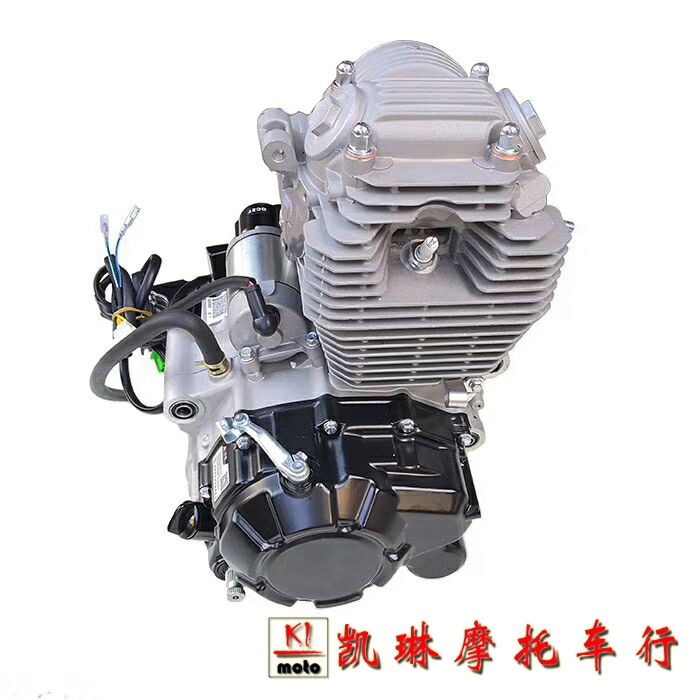 大缸头风冷发动机cb250--f发动机 越野摩托车新款宗申250发动机