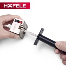 海福乐HAFELE安全链门锁扣酒店房门栓隐藏门链门锁扣隐形防盗门链