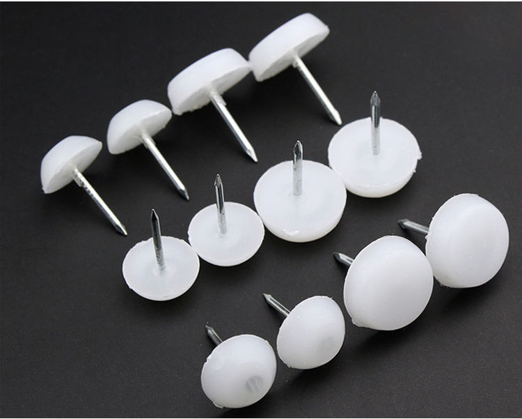 衣柜橱柜桌椅地脚钉尼龙防滑防潮增高家具地垫脚垫沙发钉平底钉批