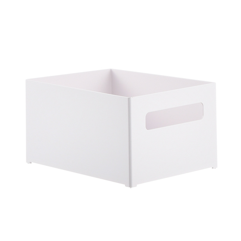 Japanese-Style Cabinet Storage Box Kitchen Right Angle Storage Box Multi-Function Drawer Divider Box Cosmetic Organizing Box Desktop