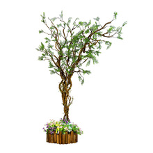 5 Branch/100cm Artificial Fake Pine Tree Twig Green Plants跨