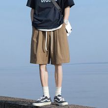夏天裤子男夏季薄款运动篮球男士短裤男装宽松潮流外穿休闲裤