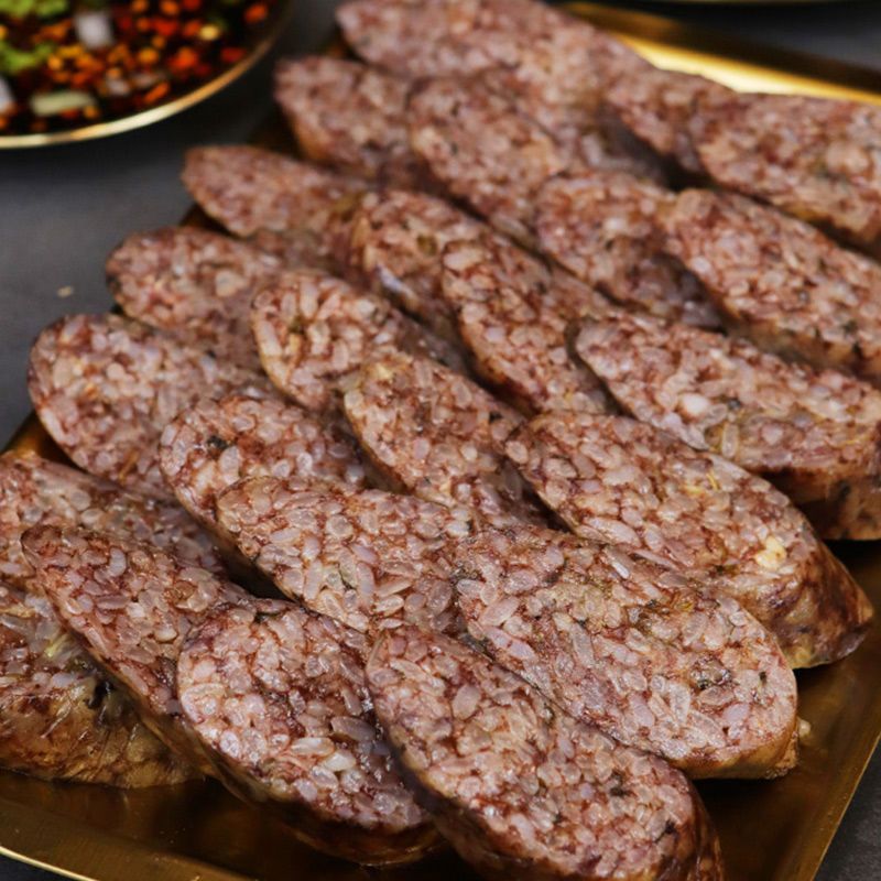 延边米肠朝鲜族糯米肠手工制作韩国血肠延吉东北农家米肠带料包邮