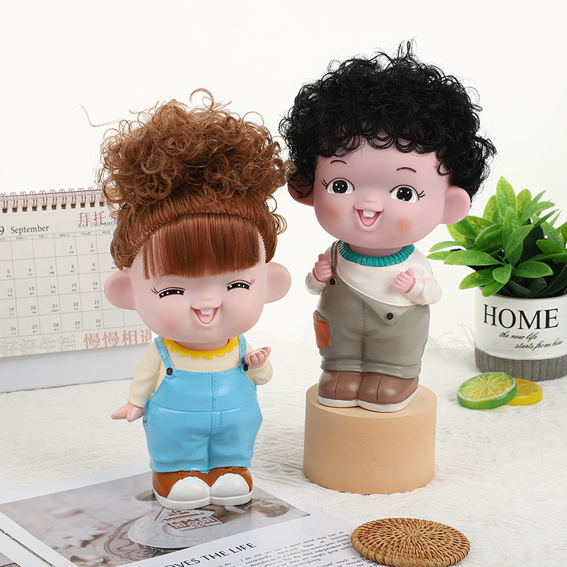 Cute Couple Gift Home Decoration Decoration Handmade Ornaments Creative Anniversary Holiday Birthday Gift Furniture Furnishing Articles