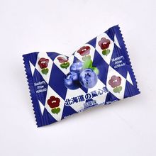彩虹日记北海道の菓心糖蓝莓味果汁软糖散装500g约60颗喜糖