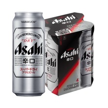 ASAHI/朝日啤酒超爽系列生啤500mlx24罐日式生（鲜）啤酒