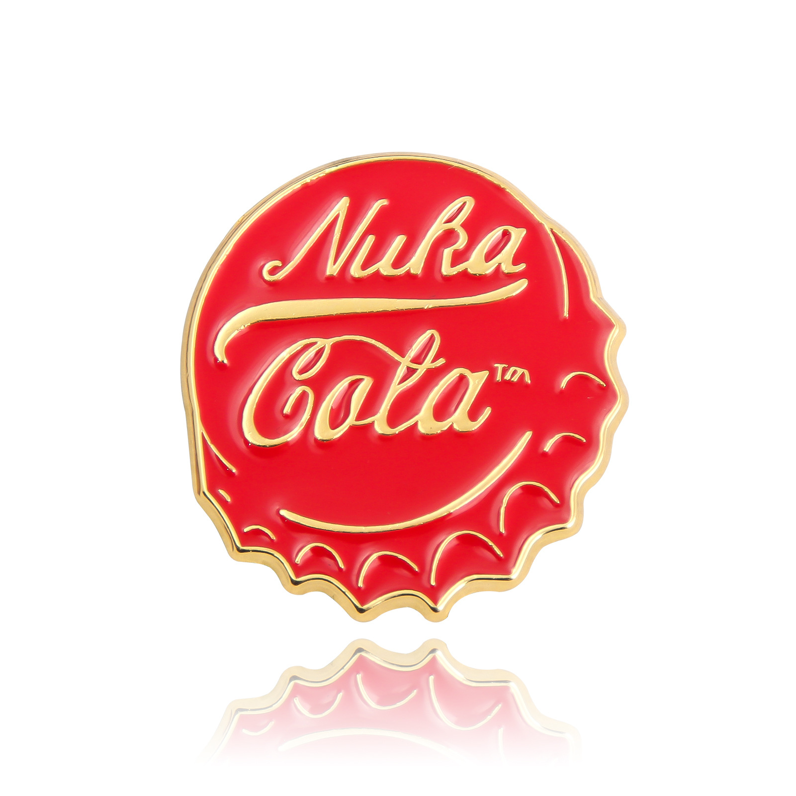 游戏辐射4周边核子可乐瓶盖货币徽章珐琅合金胸针-阿里巴巴