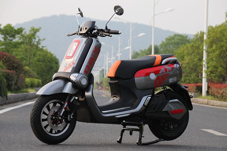 e酷电动电瓶摩托车新款72v成人男女双人踏板大型外卖长跑高速电摩