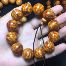 松明子手串,树心老料,1.8左右尺寸,盘好通透超级好看.