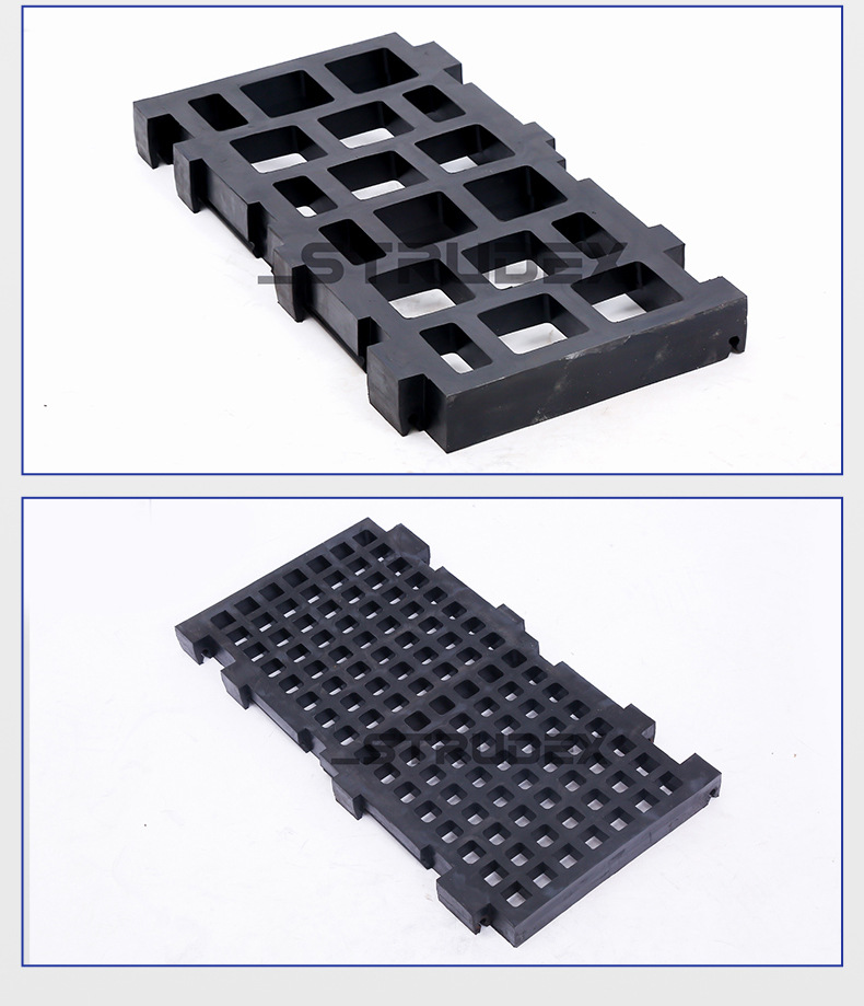 矿用橡胶筛板 浇筑筛板 定制美卓筛板 支持小量批发