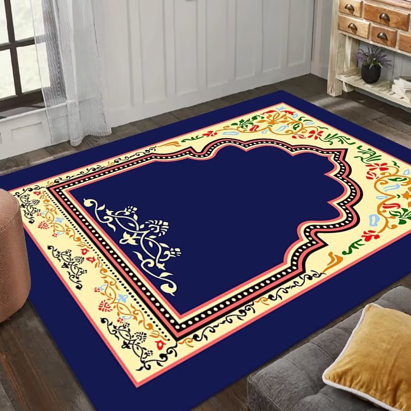 Worship Carpet Pray Cushion Middle East Carved Prayer Mat Hui Worship Felt Prayer Mat Arab Machine Carpet Washing