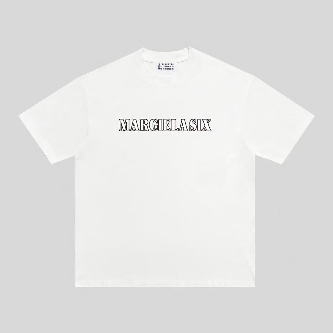 2024新款maison margiela mm6马吉拉t恤男女宽松休闲纯棉短袖t恤