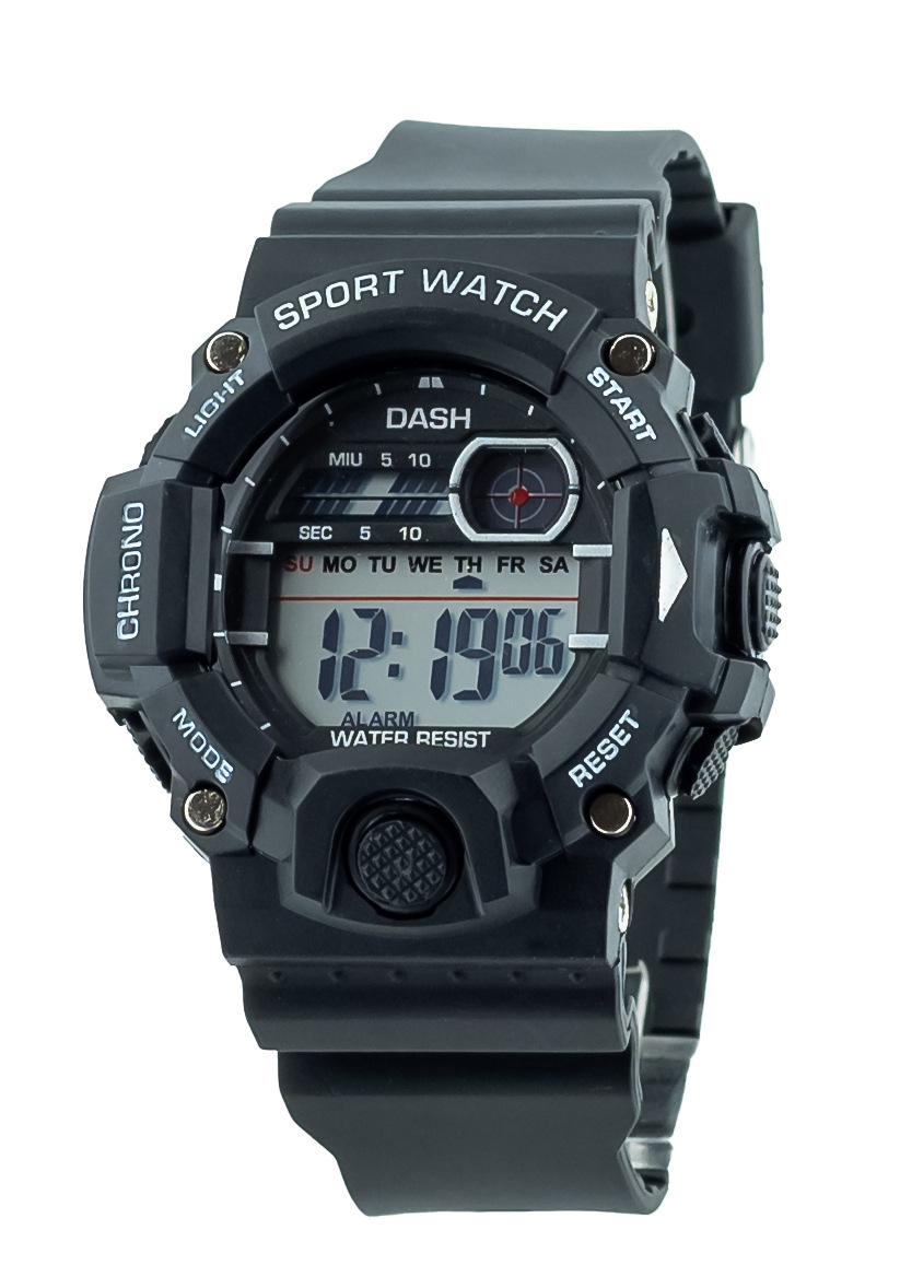 dash马卡龙色系6位机芯电子表功能闹铃日历冷光星期显示厂家批发