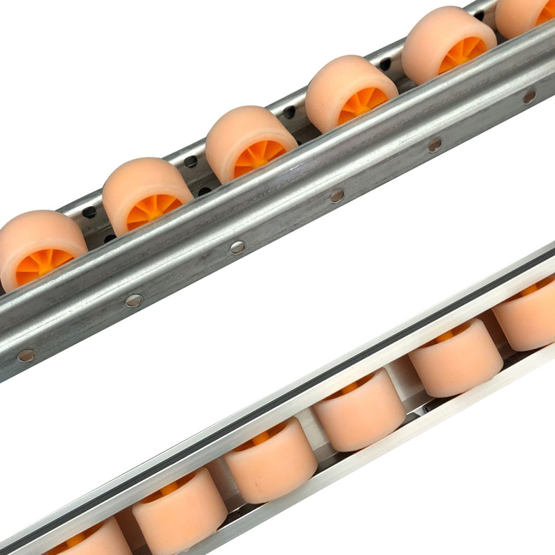 轴承滑轮铝合金滚轮包硅胶 静音减震流利条不锈钢滑轮组滑轨