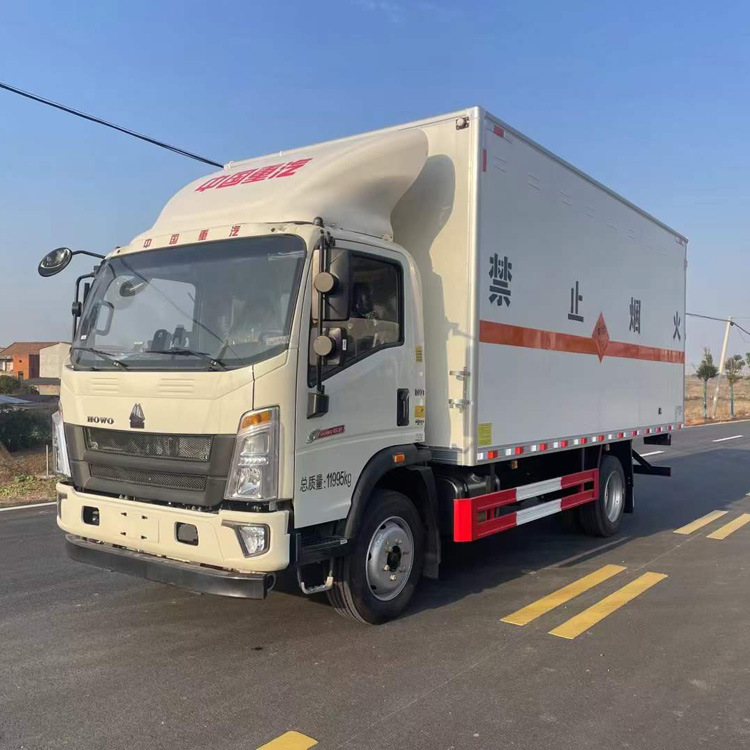 解放j65吨6吨仓栏式危货车9类危险品厢式运输车价格实惠-阿里巴巴
