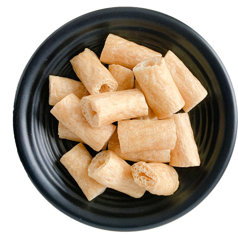 素豆肠段大豆制品干货豆皮人造肉素鸡肠豆筋棍素肉火锅麻辣烫卤菜