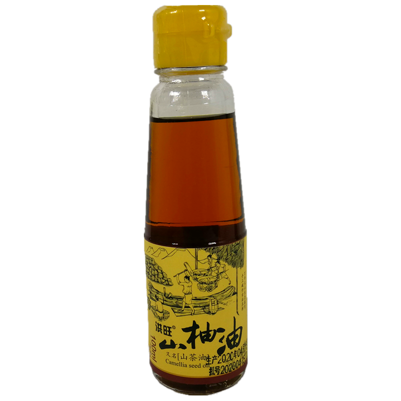 海南山柚油100ml 野生山茶油婴儿护肤农家自榨茶籽油食用茶树油