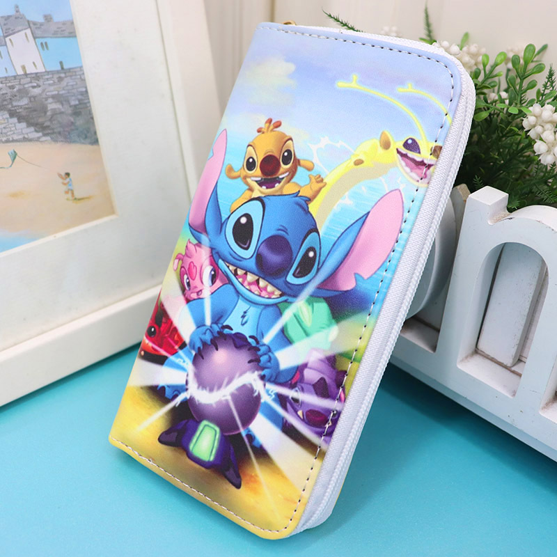 Pattern Customized New Product Novelty Trend Multiple Card Slots Large Capacity Cartoon Casual Long Zipper Unisex Wallet