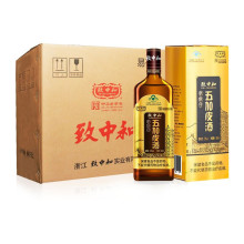 致中和五加皮老底子保健食品38度500mlx6瓶整箱装送长辈