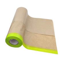 1 Roll Wall Treatment Pre Taped Masking Paper Covering For跨