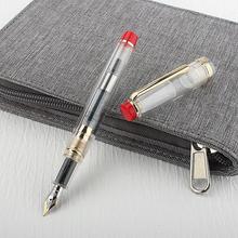Luxury Jinhao 82 Fountain Pen Transparency Acrylic Pen Spin
