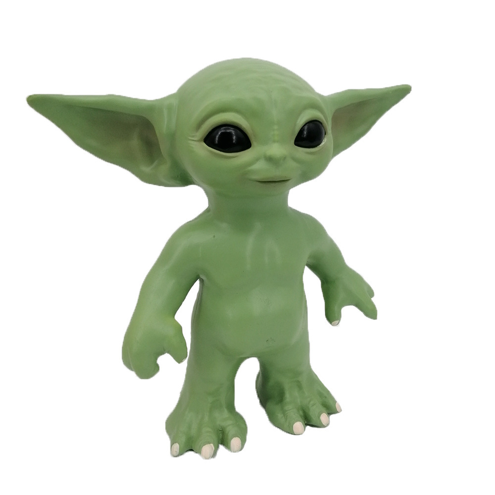 星球大战baby yoda玩偶手办 尤达宝宝曼达洛人婴儿尤达外星人摆件