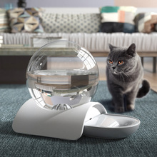 宠物自动猫咪饮水机器蜗牛泡泡流动饮水器不插电喝水狗狗水盆水碗