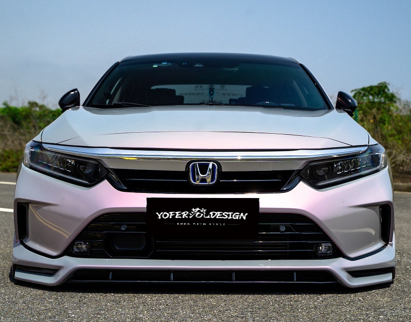 适用21-22新本田英仕派大小包围inspire改装前后唇扰流灯侧裙尾翼