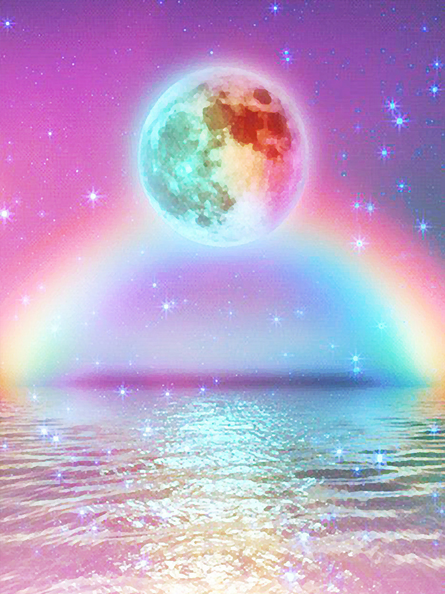 5d钻石画动物独角兽圆钻满钻diy十字绣海景星空钻石绣装饰画30*40