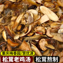 菌汤火锅底料菌包汤菌菇汤商用六七十重庆梅香园松茸老鸡汤炖鸡料