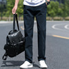 2022 new pattern pure cotton Casual pants man Straight Easy Versatile motion Korean Edition Easy Korean Edition One piece On behalf of