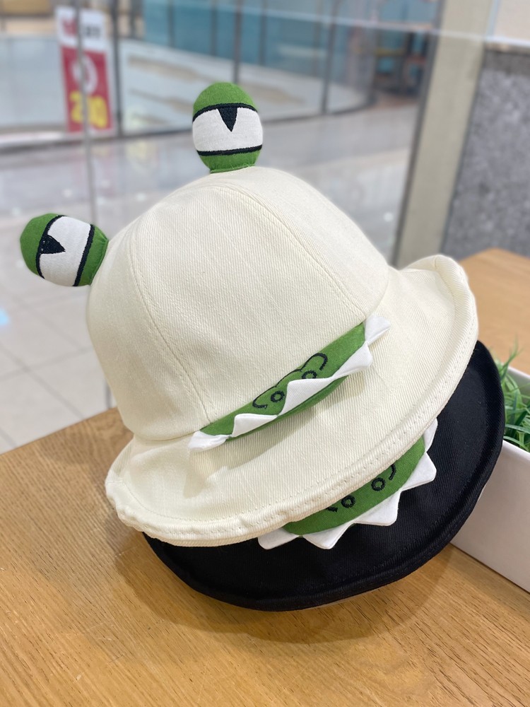 cute funny bucket hat female cartoon big stereo eyes dome bucket hat male sweet cute girl sunshade sun protection hat