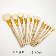 工艺羊毛s笔陶瓷彩绘工业油漆笔家具描金小毛笔水彩画刷软毛笔刷