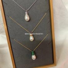 cartier卡地亚 黄金白贝母一颗钻附身符超小号项链 19_阿里巴巴找货