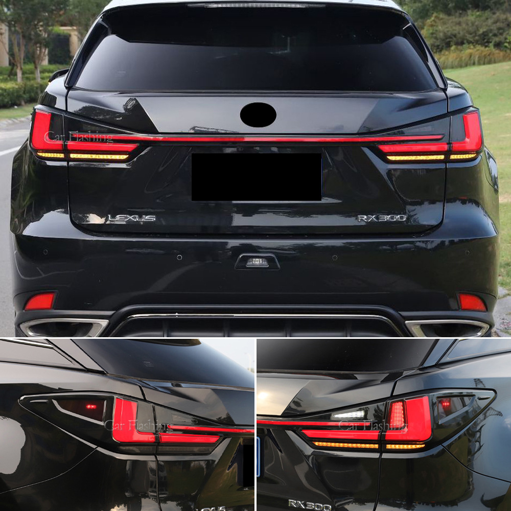 适用于雷克萨斯16-22款rx300/350h尾灯总成贯穿流水凌志刹车灯