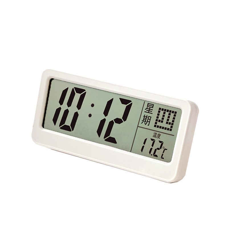 Multifunctional Electronic Clock Student Desktop Desk Mute Digital Dual-Use Calendar Clock Simple Perpetual Calendar