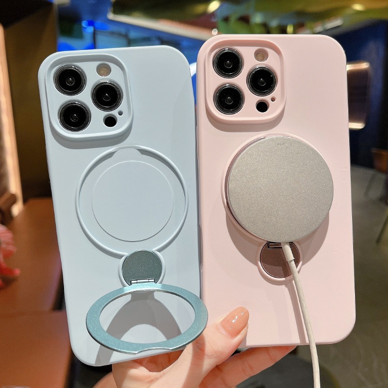 适用液态硅胶magsafe磁吸iphone17promax苹果16手机壳无线充15套