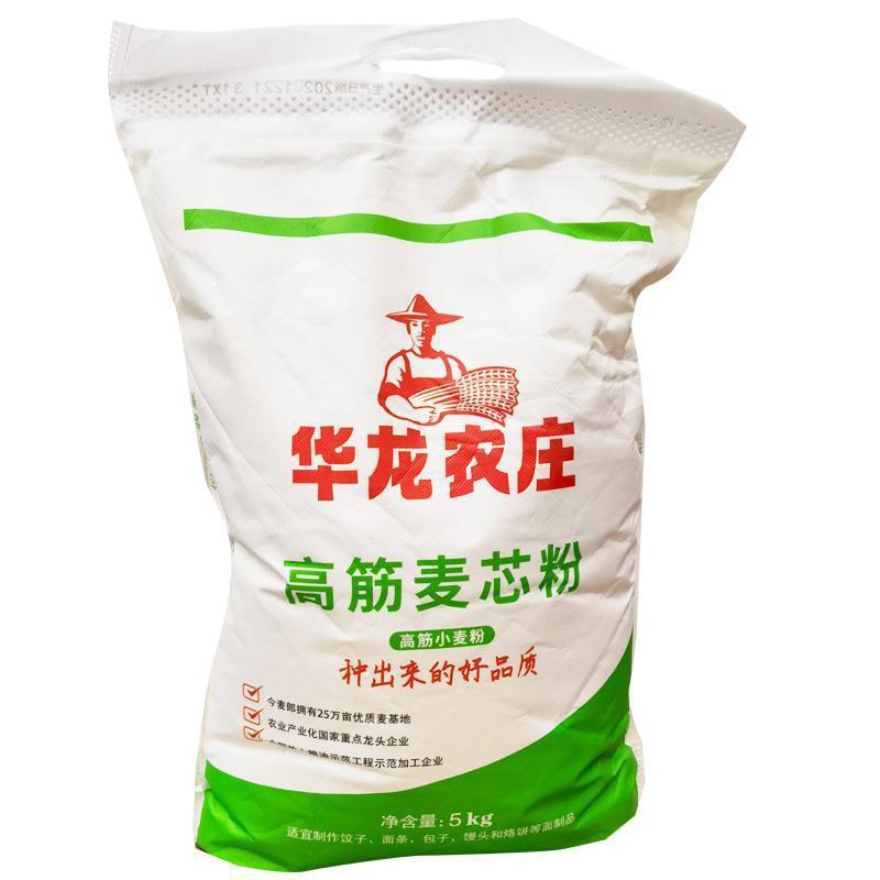 今麦郎面粉小麦华龙农庄头道粉5kg饺子粉面条粉馒头粉烙饼粉10斤