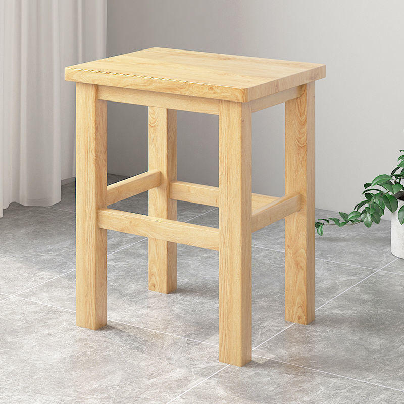 木板凳实木椅小木凳板凳家用大人结实儿童小方凳子靠背矮凳木头凳