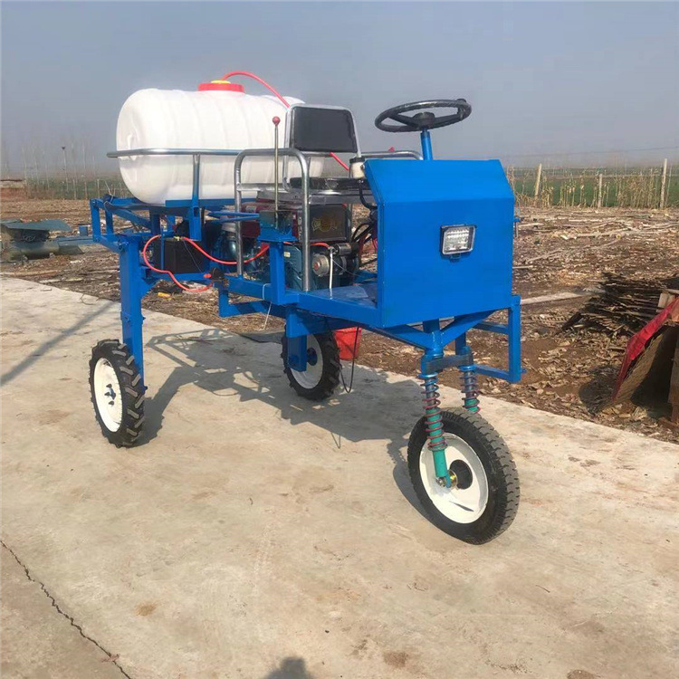 大药桶高压喷药机 小三轮乘坐式打药机 后驱四轮座汽油喷雾器