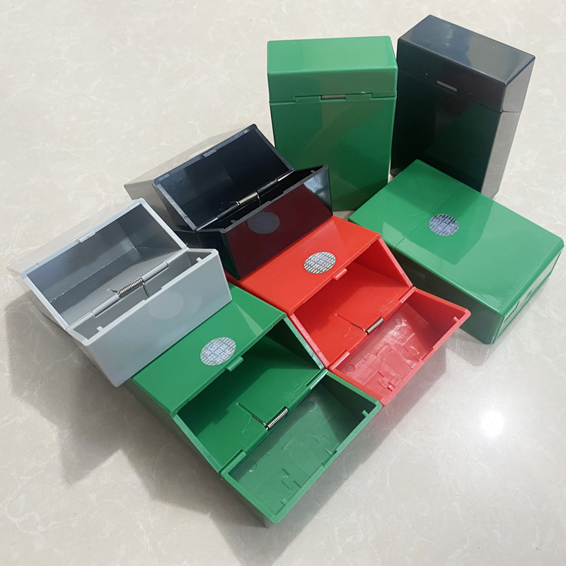 塑料烟盒防压防水硬壳20支塑料盒子自动烟盒整包广告礼品促销