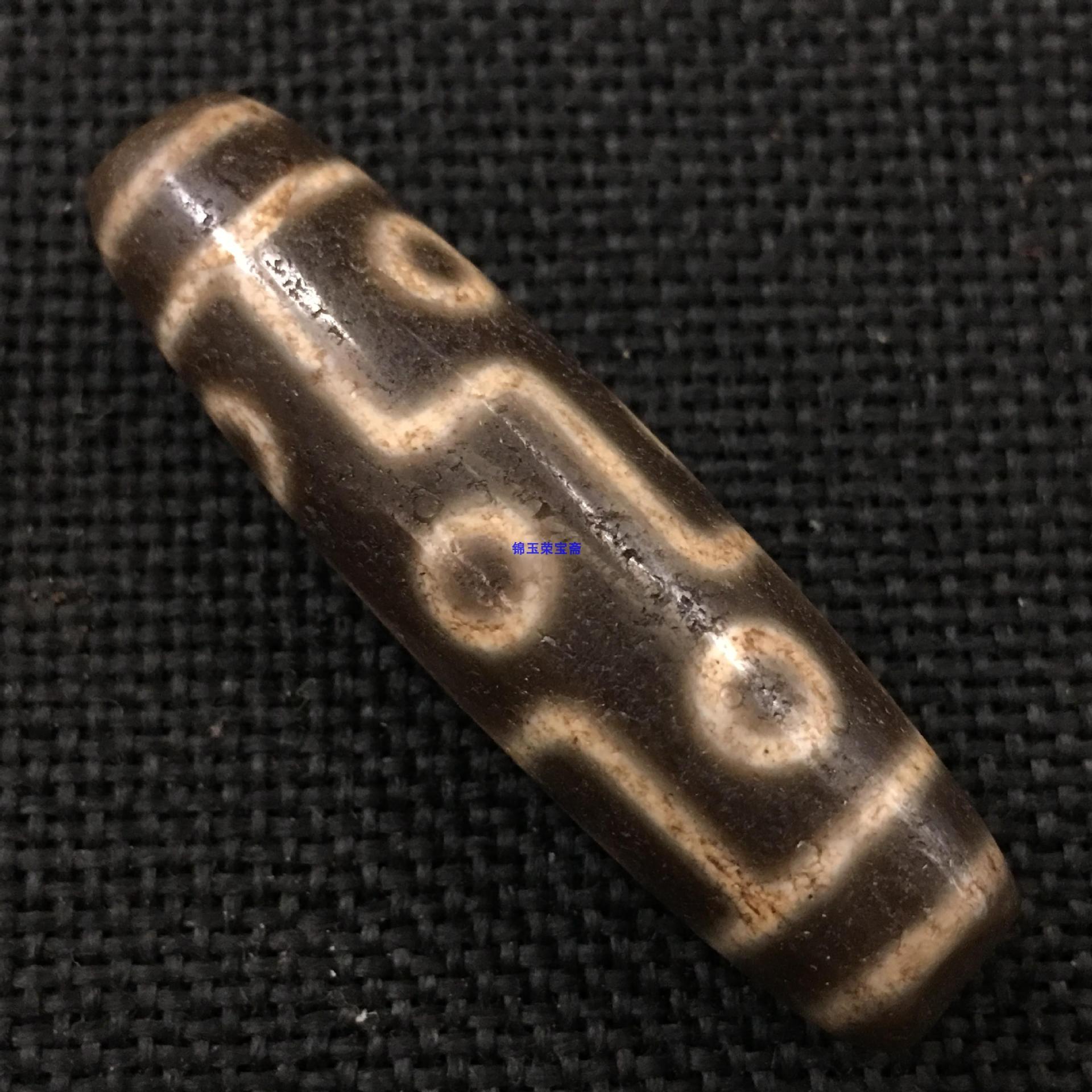 新款天然文玩天珠吊坠西藏 至玛瑙九眼天眼珠项坠 转运项链饰品