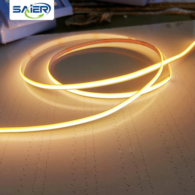 5mm宽cob灯带12v24v低压led柔性软条灯 家装工程吊顶橱柜商场灯带