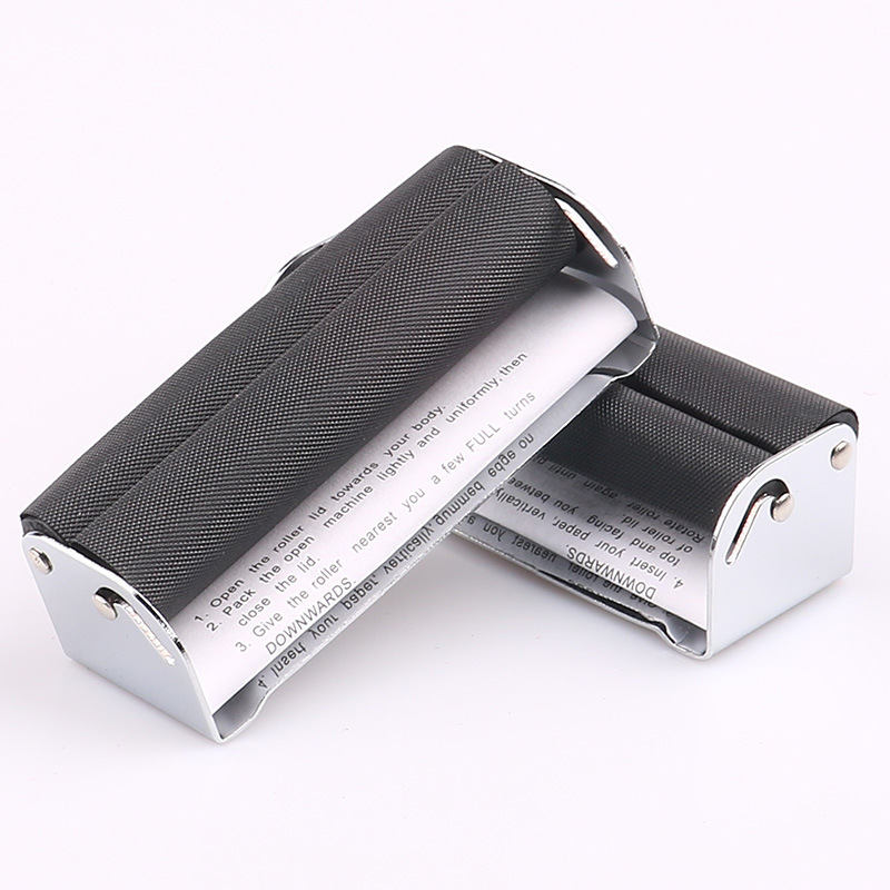 家用70mm金属卷烟器 便携卷烟机手工卷烟器大尺寸手动卷烟器批发