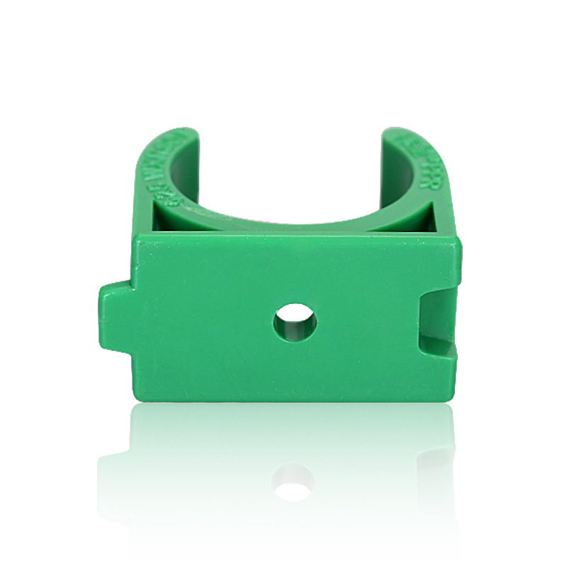 伟星师傅专用水管ppr塑料小管卡吊卡绿色6分25卡扣座卡水管高管卡